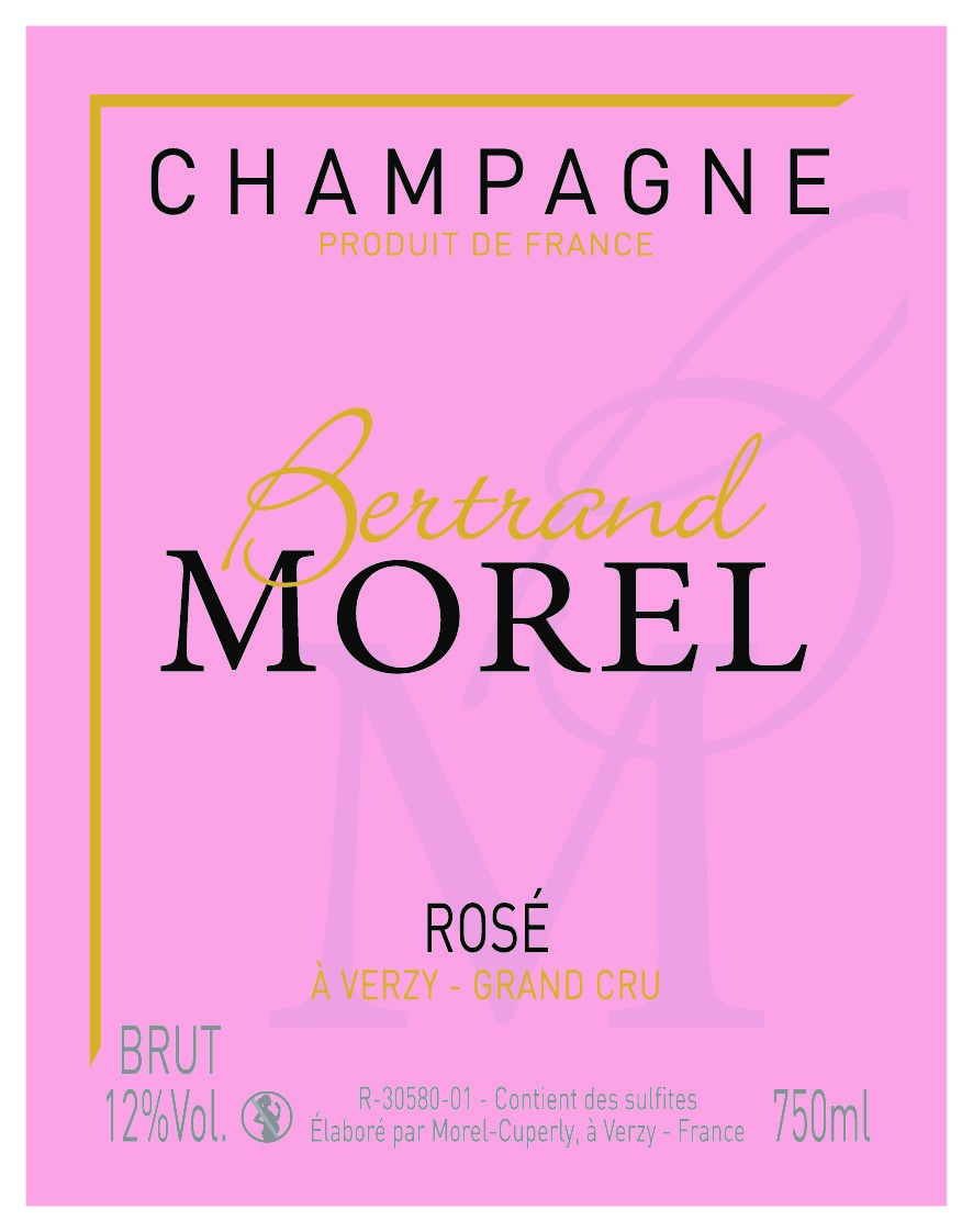 étiquette rosé